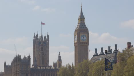 Palace-Of-Westminster-With-Houses-Of-Parliament-And-Big-Ben-In-London-UK